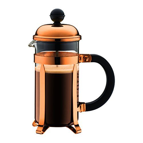 BODUM Cafetière à piston 3 Tasses Cuivrée Chambord - vue 2