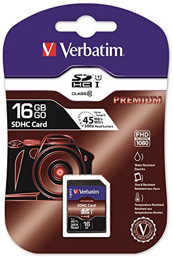 Verbatim 43962 Carte mémoire SDHC Classe 10