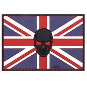 Patch Drapeau Anglais Union jack Rouge Blanc Bleu PVC
