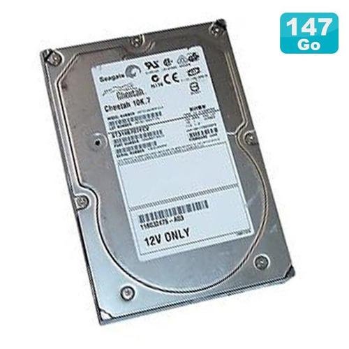 Disque Dur Interne Seagate Disque Dur 146Go Fibre Channel 40 Pin Seagate St3146707Fcv 10000 Rpm