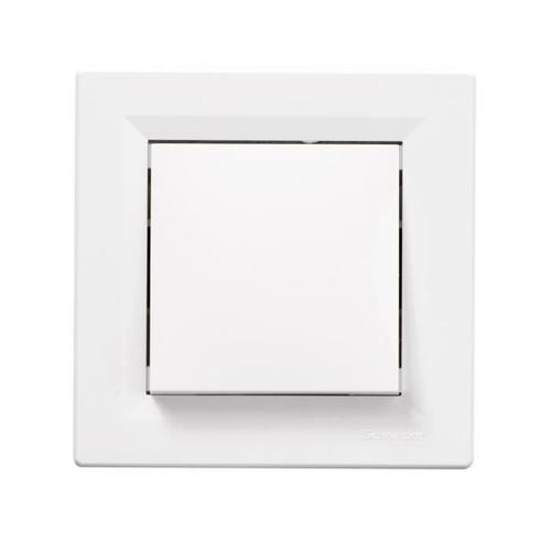 Schneider Electric Interrupteur Poussoir Encastrable Asfora 10 A
