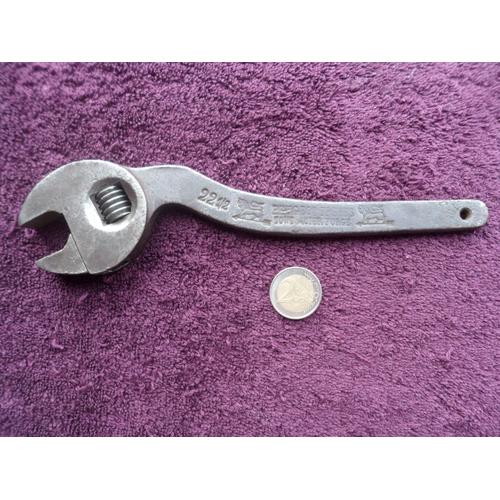 3 Pièce Forge Acier Clé à molette Set