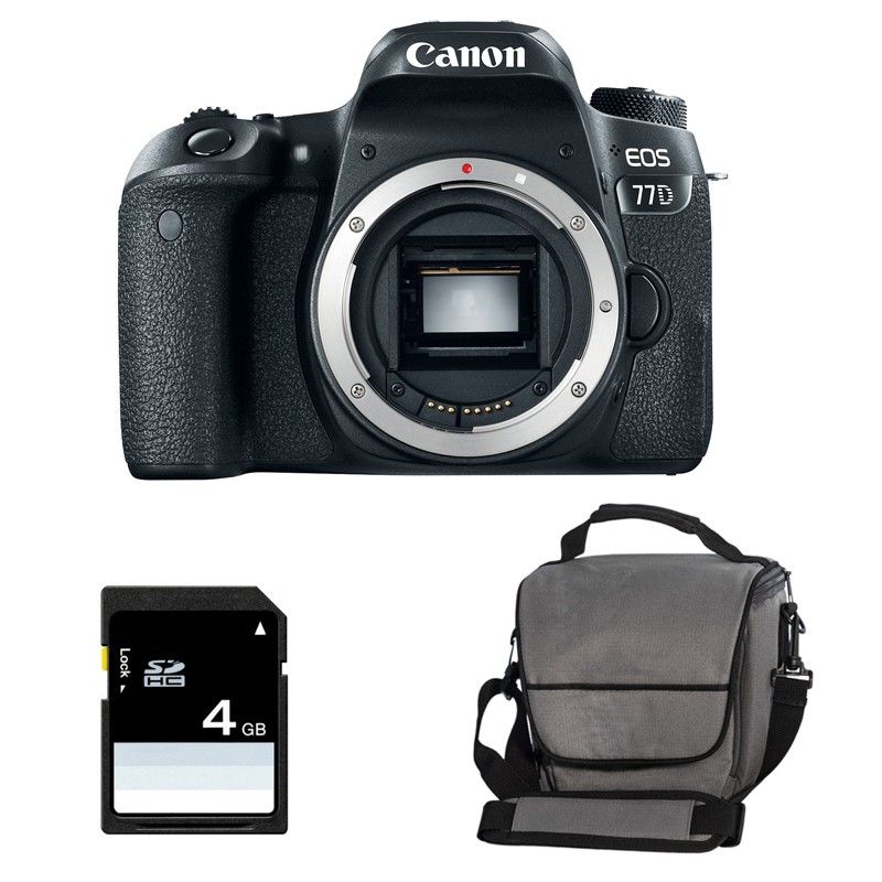 Canon EOS Nu + Sac + SD 4Go - vue 2