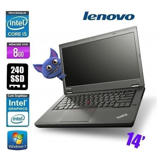 PC Portable Lenovo Lenovo Thinkpad T440 Core i5 4300U 1.9Ghz - Grade B