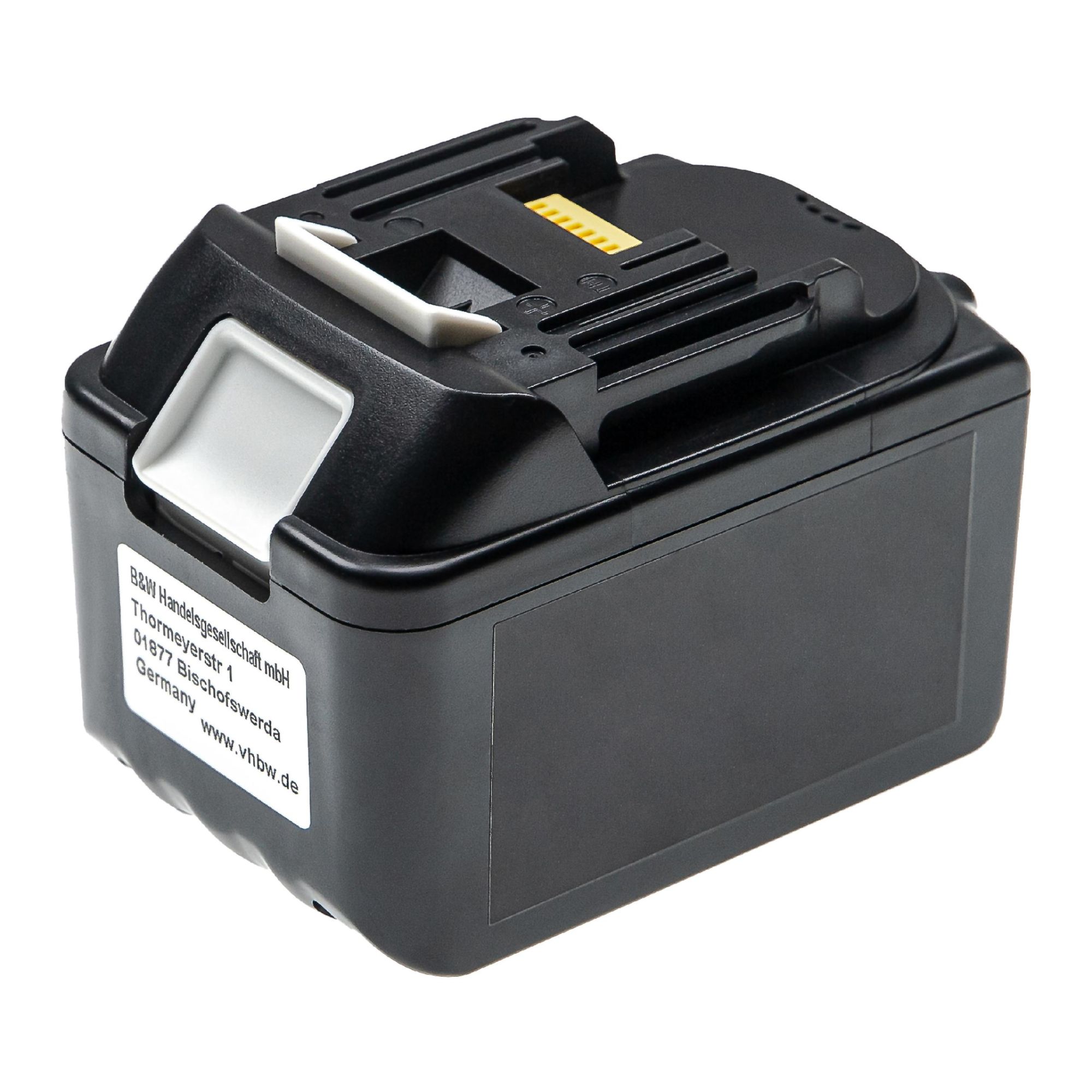 vhbw Batterie remplacement pour Makita BL1830, BL1820B, BL1820, BL1815, BL1815B, 197422-4, 197265-4 pour outil électrique (9000 mAh, Li-ion, 18 V)