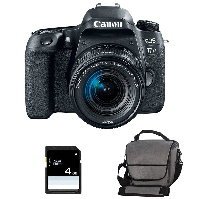 CANON EOS + 18 55 IS STM + Sac + SD 4Go