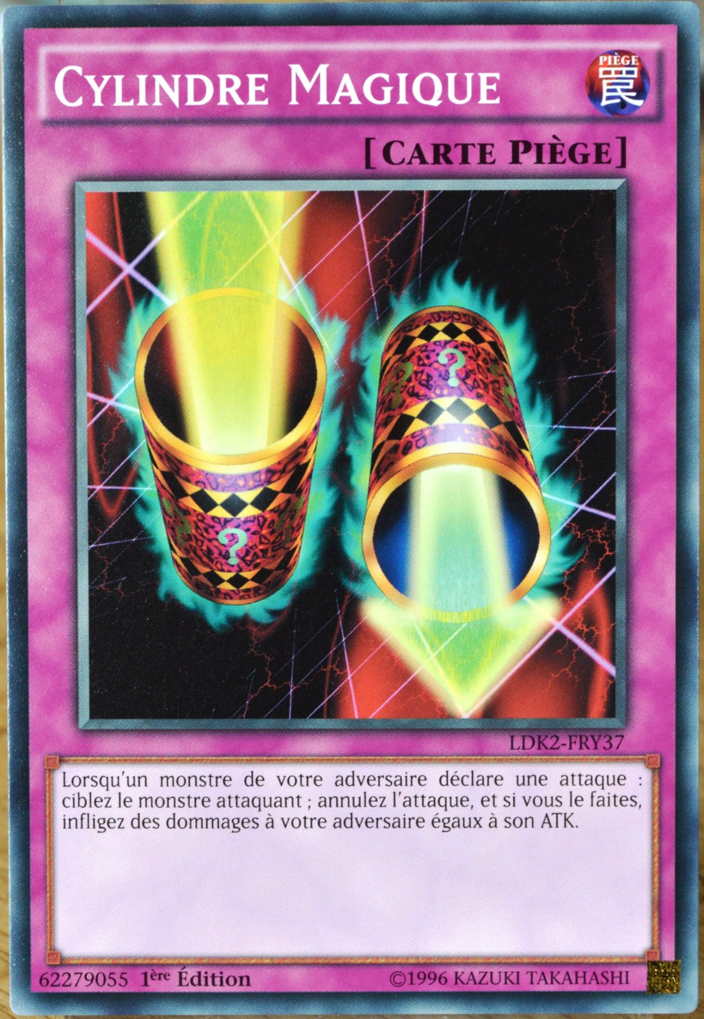 Carte Yu-Gi-Oh Ldk2-Fry37 Cylindre Magique Neuf Fr