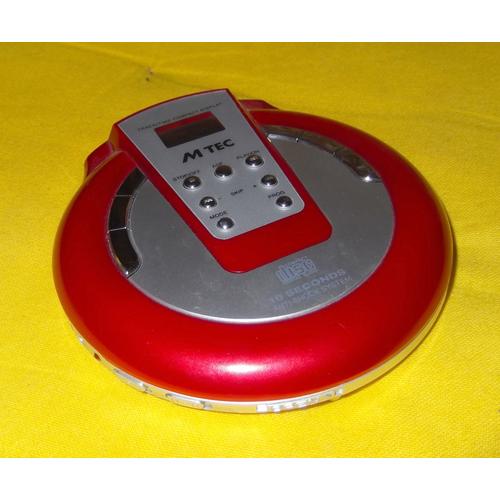 Lecteur Portable Cd Antichoc M Tec Tc569