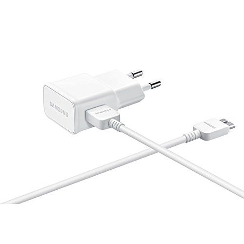 Samsung EP-TA10EWE-BULK Pack de Chargeur USB + Cable USB pour Samsung Galaxy Note 3 N9000 Blanc