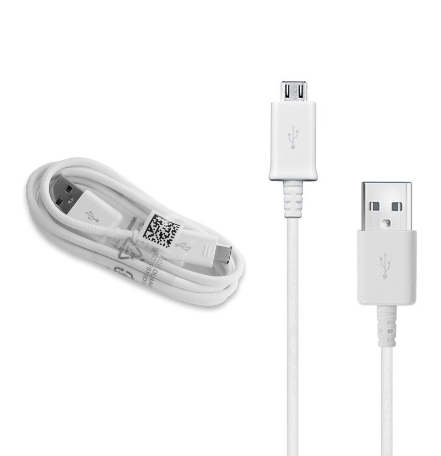 Cable blanc USB Micro-USB Samsung pour Galaxy S6 Edge Plus