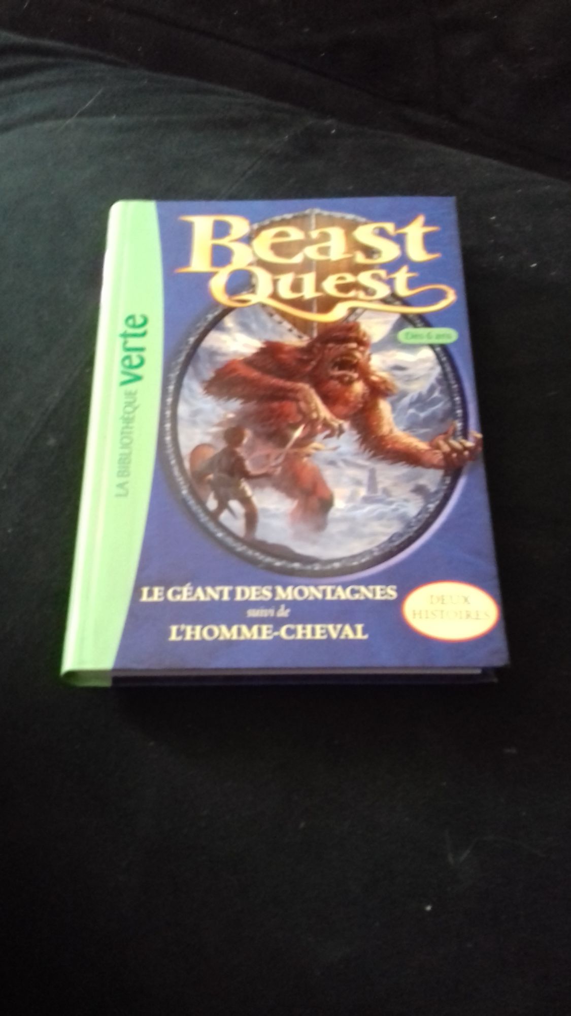 BEAST QUEST Le Géant des Montagnes suivi de l'Homme-Cheval