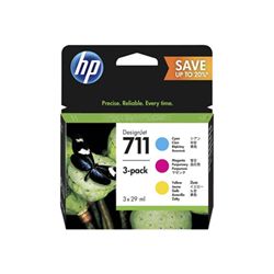 HP 711 CMY Pack - vue 7