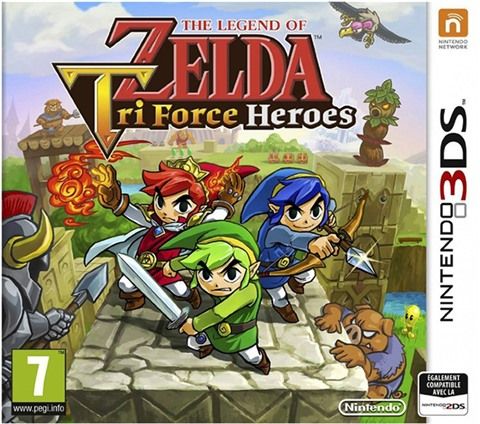 3ds Pal+Australia ItEspEngFrDe Legend Of Zelda: Tri Force Heroes
