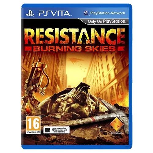 Ps Vita Playstation Region Free Resistance: Burning Skies