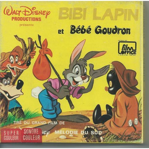 Film Super 8 Sonore Walt Disney Bibi Lapin Bebe Goudron Rakuten