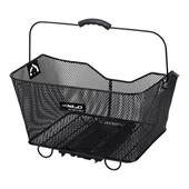fixation auto -Accessoire Vélo Panier avant metal noir clipsable