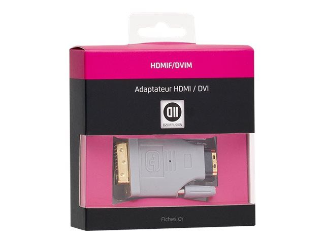 Adaptateur vidéo D2 HDMI vers DVI Vis à oreilles - vue 2