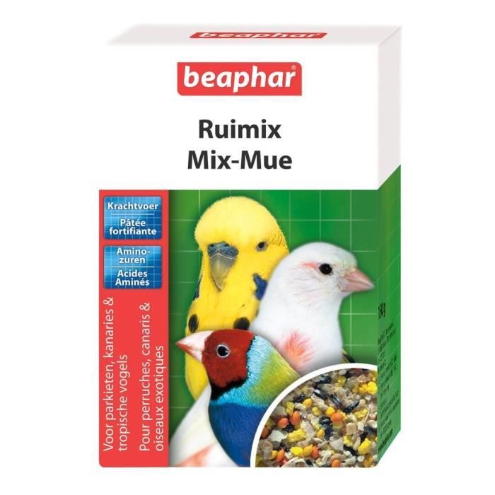 Beaphar Pâtée Fortifiante Mix-Mue - Pour La Mue Des Oiseaux - 150g