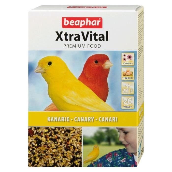 Beaphar Alimentation Complete Xtravital - Pour Canaris - 250g