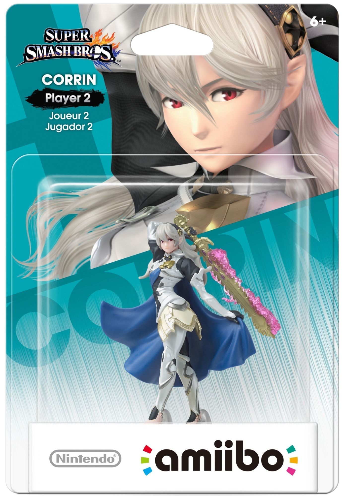Amiibo Corrin Super Smash Bros Joueur 2