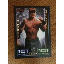 Carte Slam Attax Wwe John Cena Champion 101 101 5 Rakuten