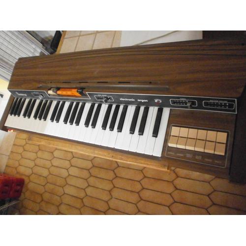 Orgue Électronique Bontempi Hf 204.2 En Bois