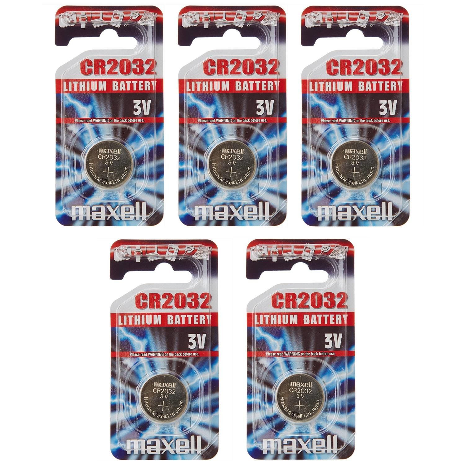 MAXELL Lot de 3 Blisters 1 pile bouton lithium CR2032 3V - vue 2