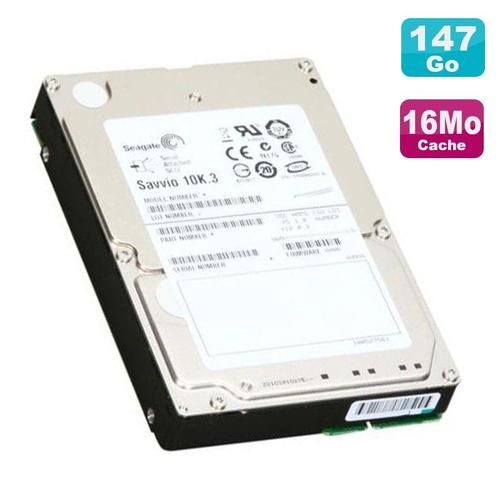 Disque dur interne Dell Disque dur serveur 146go sas 2.5" dell savvio 10k.3 st9146803ss 10000rpm 16mo