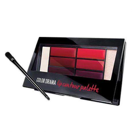 Maybelline Color Drama Lip Contour Palette 02 Crimson