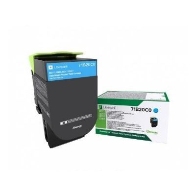 Lexmark 71B20Y0 Cartouche de toner jaune programme de retour - vue 6