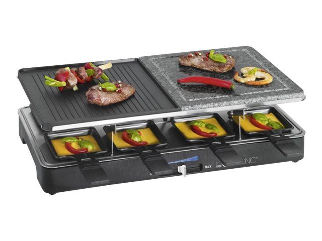 Raclette gril 2en1 8 personnes Clatronic RG 3518