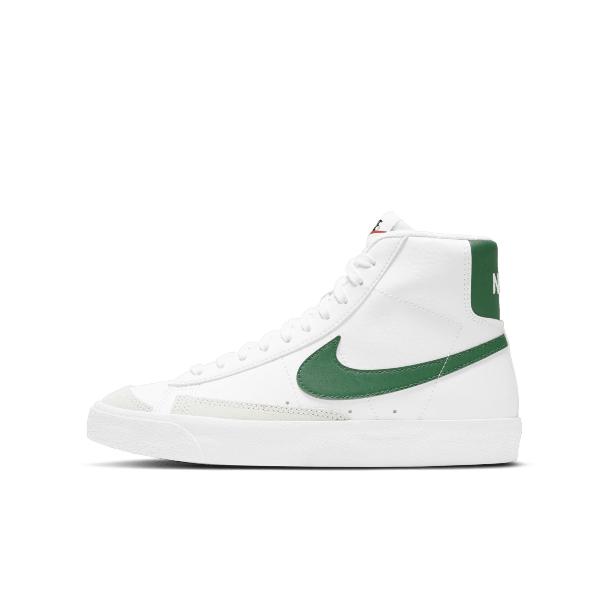 Chaussure Nike Blazer Mid `77 Pour Ado - Blanc - Da4086-115 - 35.5