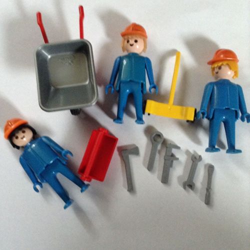 playmobil ouvrier