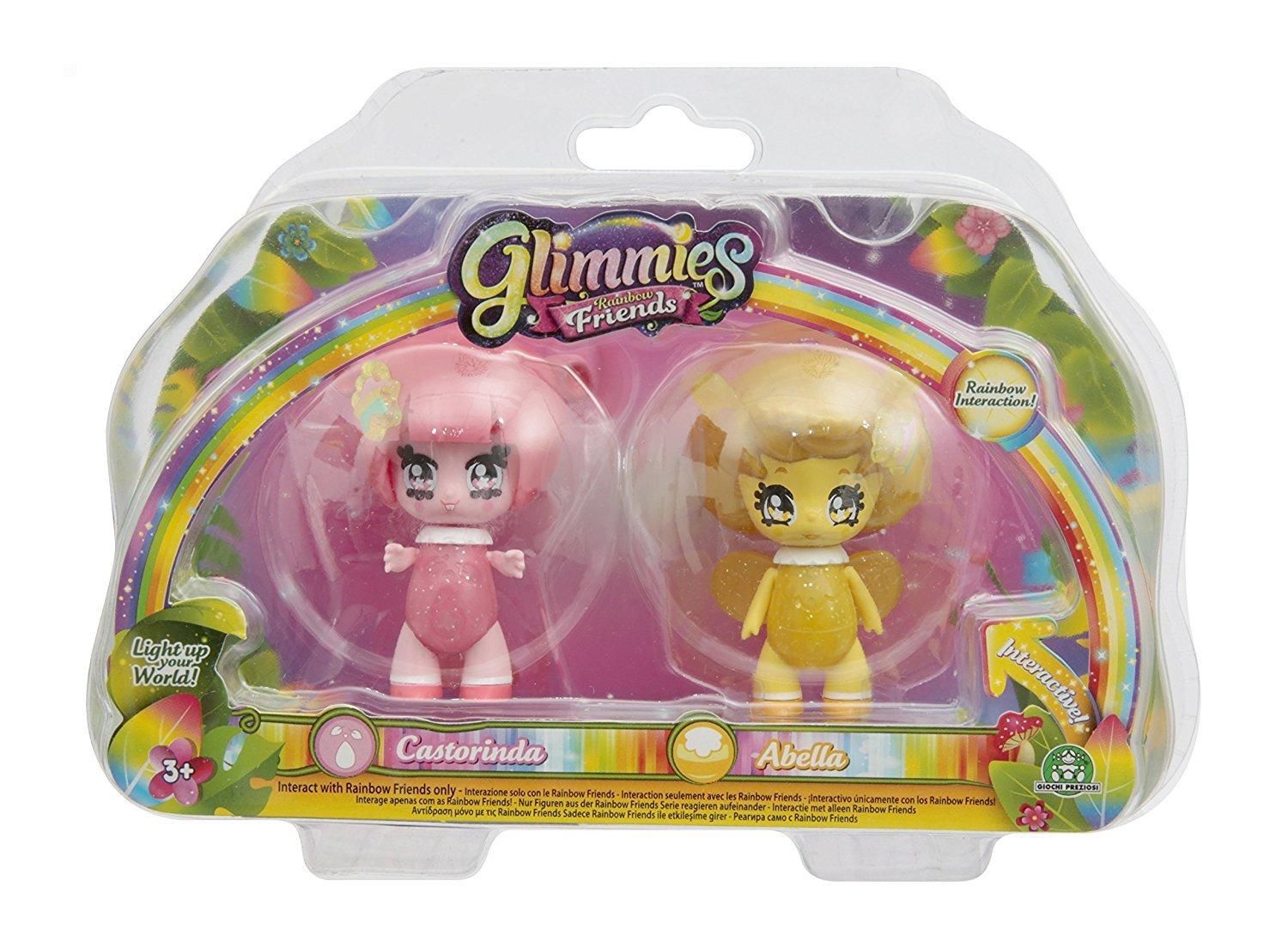 Glimmies Rainbow Friends Glimmies Blister 2 Glimmies Rainbow Friends Castorinda / Abella