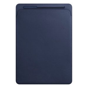 Apple iPad Pro 12.9 Leather Sleeve Midnight bleue