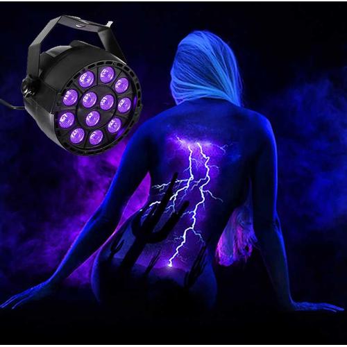 Projecteur A Led Uv 12 X 2W Par Mini Uv Ibiza