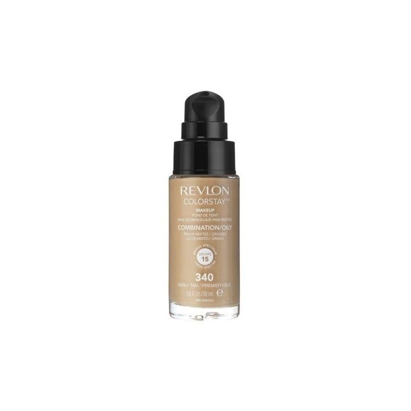 Revlon Colorstay Base De Maquillaje Para Rostro Oily Early Tan 340