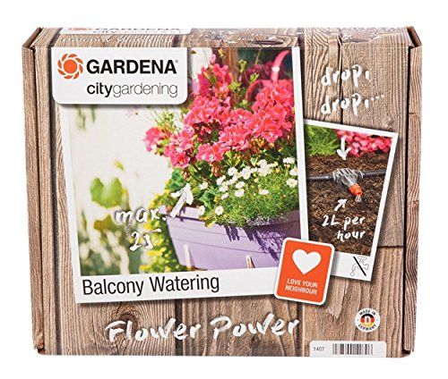 GARDENA Arrosoir automatique balcons et terrasses – Kit complet – Arrosage autonome – Alimentation via prise – 1407 20 - vue 2