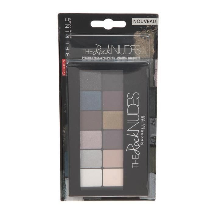 Gemey Maybelline Palette Ombre A Paupieres Fap 02 Rock Nudes - vue 2