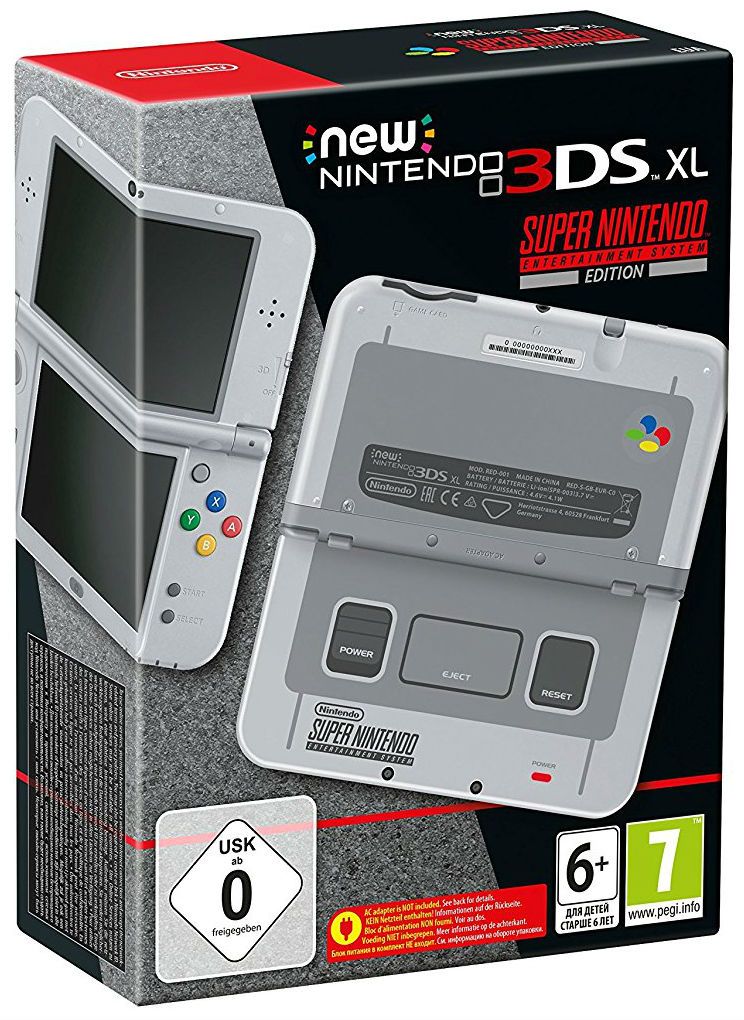 New Nintendo 3ds Super Nintendo Entertainment System Edition
