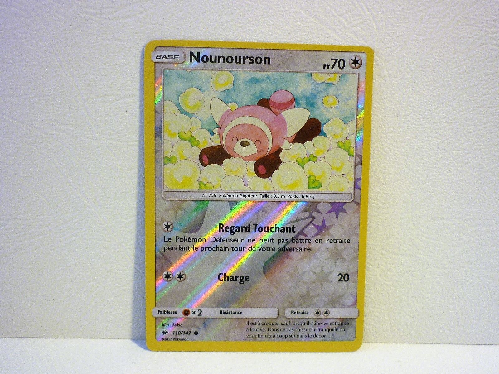 Carte Pokemon Nounourson 110 147 Reverse Soleil Et Lune 3 Sl3 Francaise Neuf Pokemon Trading Card Game Collectible Card Games