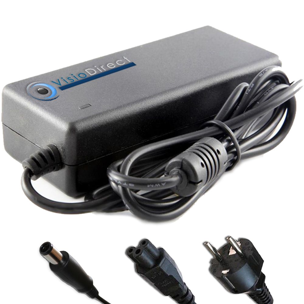 Visiodirect® Alimentation pour ordinateur portable HP COMPAQ Notebook PC EA492PAR 120W 6.5A chargeur adaptateur