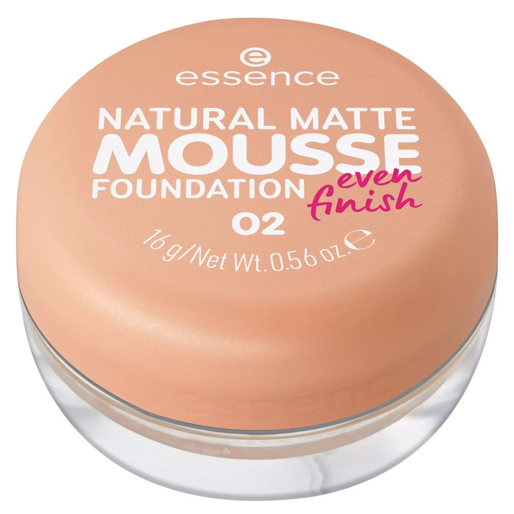 Essence Fond De Teint Mousse Natural Matte Mousse 02