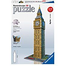 Puzzle 3D 216 pièces : Big Ben Londres Ravensburger France