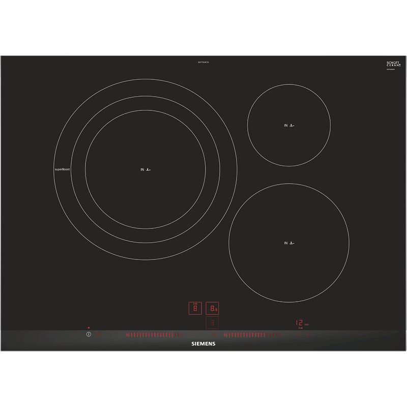 PLACA INDUCCION SIEMENS EH775LDC1E 3 FUEGOS 70CM