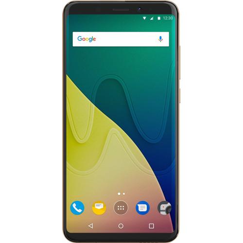 Wiko View XL Smartphone Portable Débloqué 4G (Ecran: 5,99 Pouces - 32 Go - Double Micro-Sim - Android) Gold