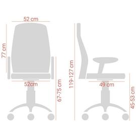 WAYTEX Fauteuil de bureau TAURI Noir
