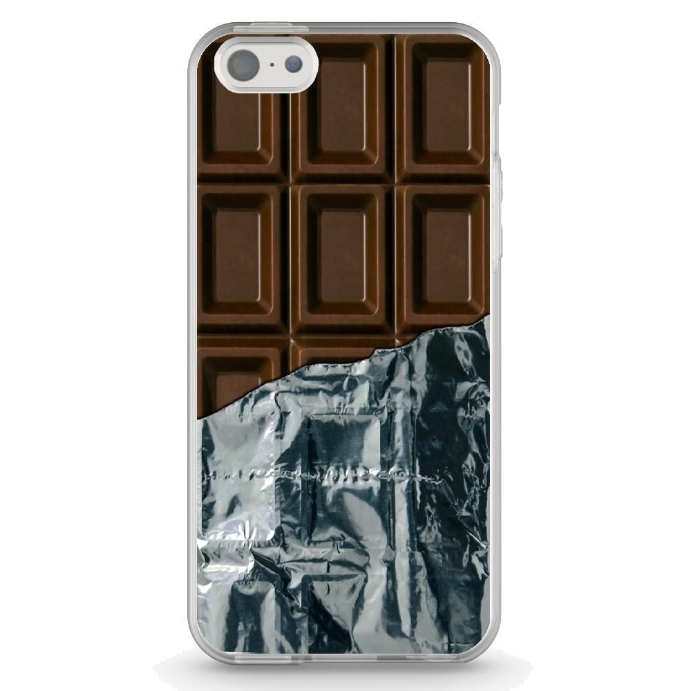 Coque Souple Pour Apple Iphone 5c Avec Impression Motifs Tablette De Chocolat