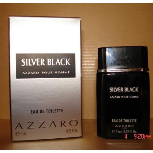 parfum azzaro silver black