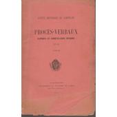 Procès Verbaux De La Société Historique De Compiègne N Xviii De 1909 - 